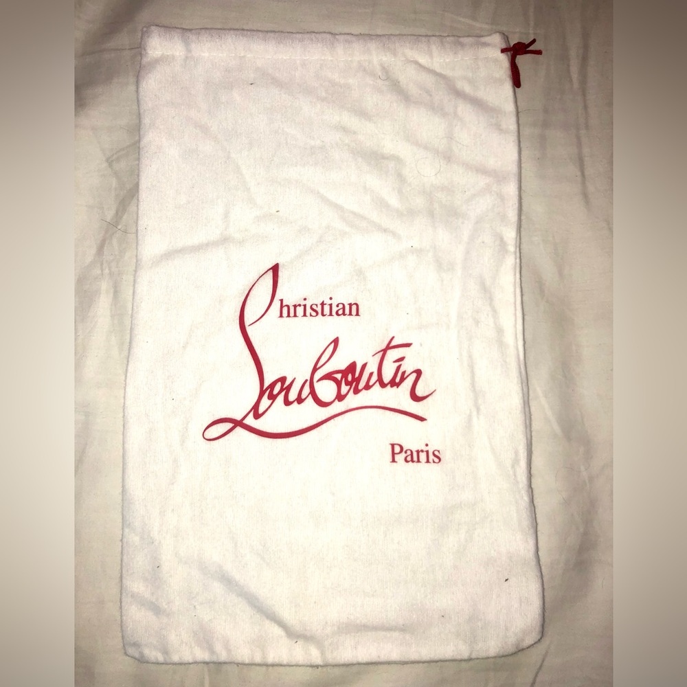 CHRISTIAN LOUBOUTIN Travel Cloth Storage Sleeper Protective Dustbag Dust Bag